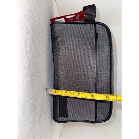 PERRY ELLIS PORTFOLIO Men's Grey  Travel Kit With Non Skid Bottle &  Handle New - Picture 13 of 16